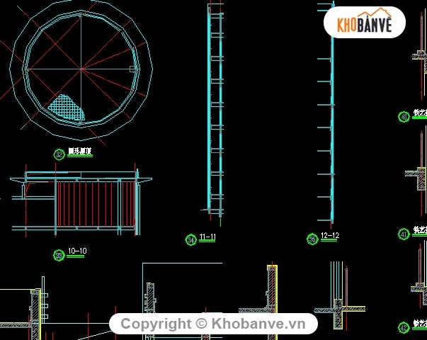 cửa cuốn,Bản vẽ autocad,bản vẽ cửa thang cuốn,mẫu cửa thang cuốn