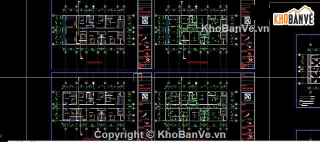 bản vẽ nhà cho thuê 6 tầng 10.5x22m,kiến trúc kết cấu nhà cho thuê 10.5x22m 6 tầng,nhà cho thuê 10.5x22m 6 tầng