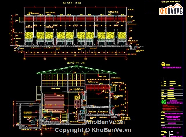 bản vẽ điện nước,nhà máy bơm nước đồng thủy,bản vẽ nhà máy nước,cad nhà máy nước