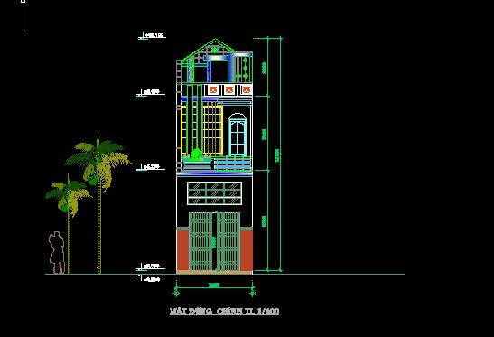 Nhà 2 tầng 3.9x10.9m,kiến trúc 2 tầng,mẫu nhà phố 2 tầng,thiết kế nhà phố 2 tầng