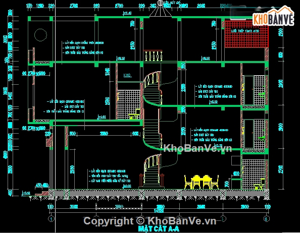 Bản vẽ nhà phố 3 tầng,nhà phố 3 tầng 4.5x13m,bản vẽ nhà phố mặt tiền 4.5m,4.5x13m