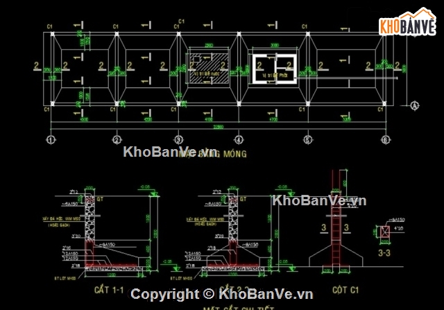 Bản vẽ nhà phố,nhà phố 3 tầng 5x24m,thiết kế nhà phố 3 tầng,cad nhà phố 3 tầng