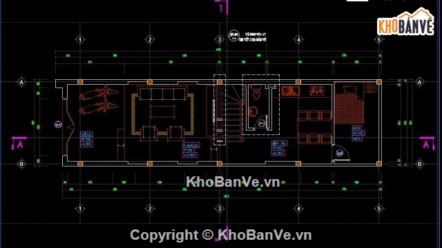 bản vẽ autocad nhà phố,bản vẽ cad nhà phố,nhà phố 4 tầng,cad nhà phố 4 tầng 4x14.9m,bản vẽ nhà phố 4 tầng