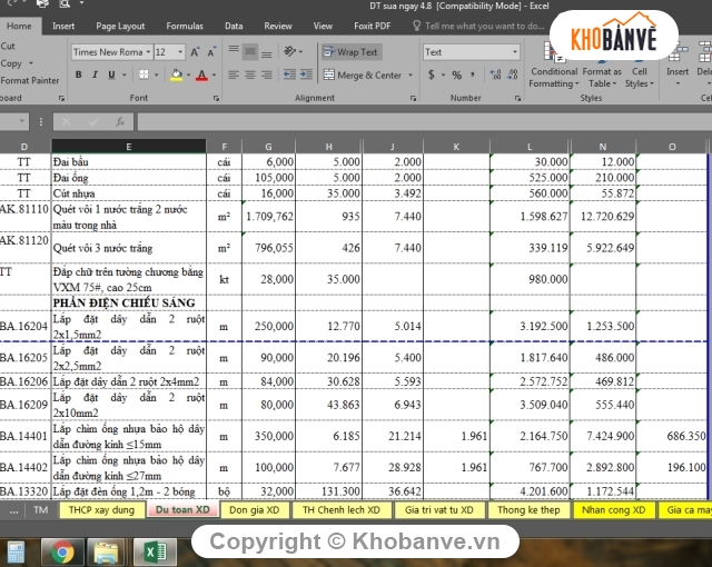 bản vẽ trường THCS 8.62x38.02m,bản vẽ autocad trường học,cad trường thcs kèm dự toán,bản vẽ trường thcs 2 tầng 8 phòng,trường thcs 12.63x38.02m,bản vẽ trường thcs kèm dự toán