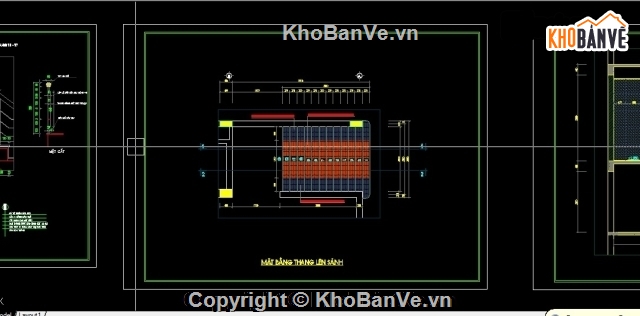 nhà văn phòng 7.6x9.25m 6 tầng,bản vẽ văn phòng 6 tầng,thiết kế văn phòng 6 tầng 7.6x9.25m