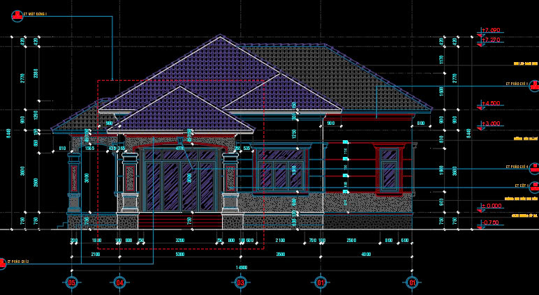 biệt thự 1 tầng,cad biệt thự 1 tầng,biệt thự mái nhật,nhà vườn 1 tầng,nhà vườn tân cổ điển,nhà mái nhật