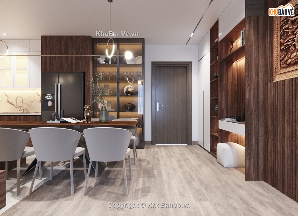 thiết kế chung cư,khai triển nội thất,cad nội thất