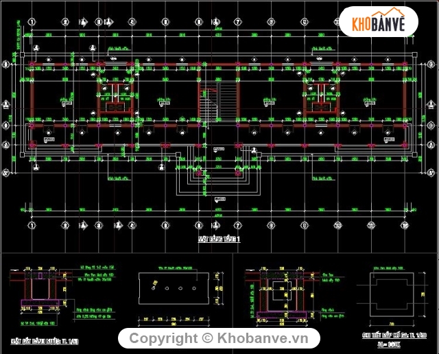 bản vẽ trường học,mặt bằng trường học,thiết kế trường học