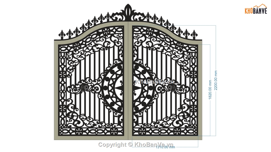 cổng 2 cánh cnc,file cnc cổng 2 cánh,mẫu cnc cổng 2 cánh