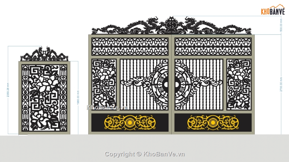 file cnc cổng chính cổng phụ,mẫu cnc cổng chính phụ,mẫu cổng chính cổng phụ