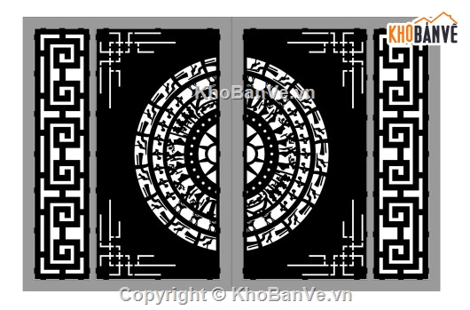 File cổng 2 cánh cnc,file cnc cổng 2 cánh,mẫu cổng 2 cánh