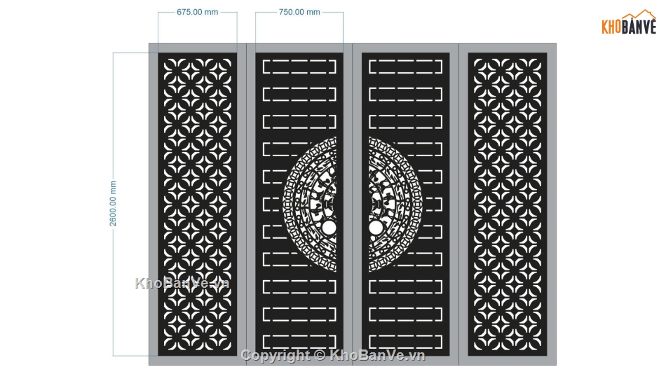 mẫu cổng 4 cánh,file cnc cổng 4 cánh,mẫu cnc cổng 4 cánh