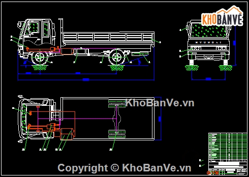 Đồ án,xe tải,thiết kế cơ sở