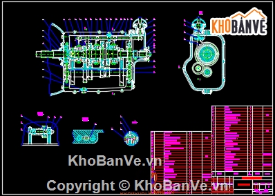 thiết kế cơ khí,thiết kế xe,thiết kế hộp số,thiết kế hộp số cơ khí