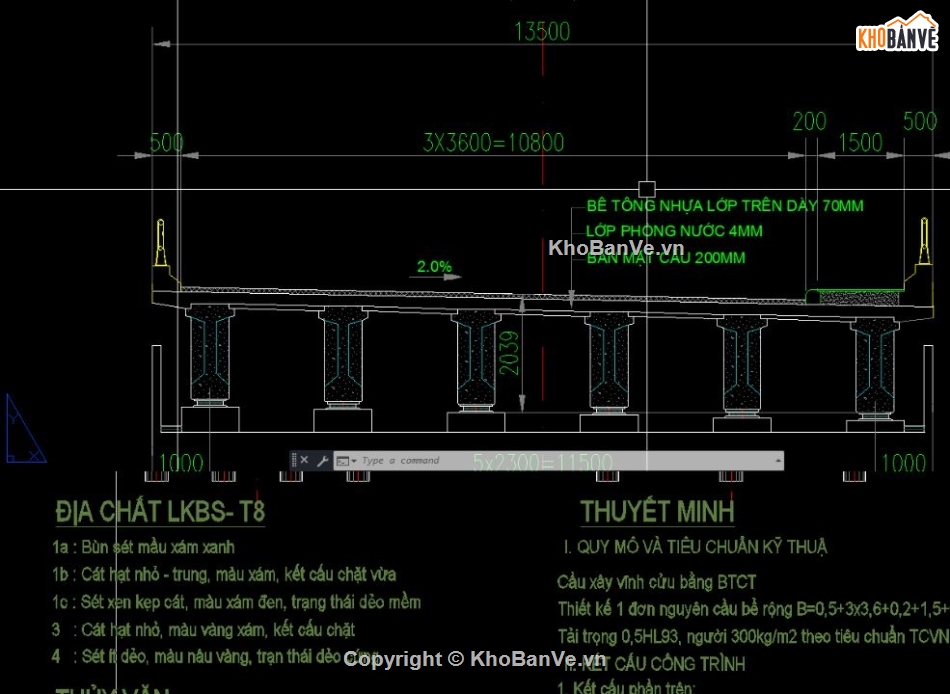 Đồ án thép,Bê tông cốt thép I 33,Dầm T 33m,Dầm I 33 m căng sau