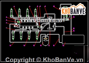 khai thác động cơ KAMAZ 740.55-300,đồ án ô tô,đồ án tốt nghiệp,động cơ ô tô