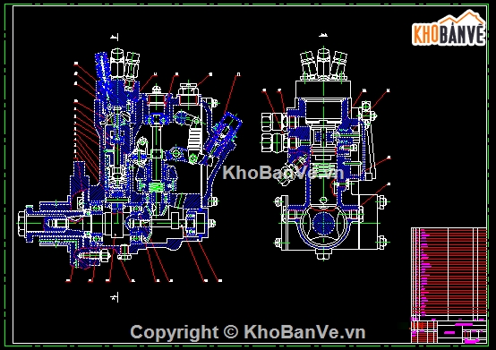 đồ án cơ khí,động cơ zmz-514,đồ án ô tô