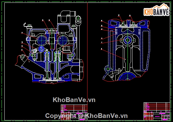 đồ án cơ khí,động cơ zmz-514,đồ án ô tô