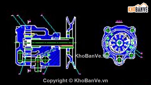 hệ thống lái,xe Lanos,bản vẽ ô tô,đồ án cơ khí