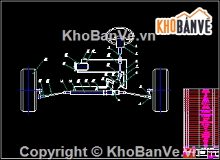 Đồ án,đồ án ô tô,bản vẽ đồ án ô tô,đồ án hệ thống lái
