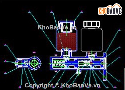 hệ thống phanh,ô tô du lịch,đồ án ô tô,bản vẽ kỹ thuật