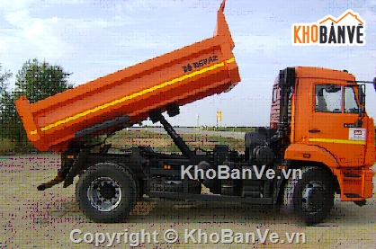 khai thác hệ thống truyền lực,truyền lực trên ô tô KAMAZ 43255,Đồ án ô tô