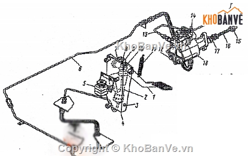 khai thác hệ thống truyền lực,truyền lực trên ô tô KAMAZ 43255,Đồ án ô tô
