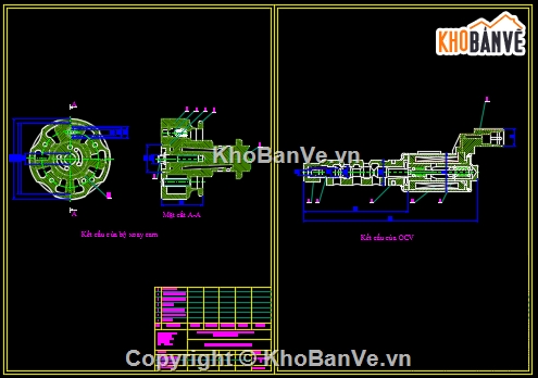 đồ án xe ô tô,bản vẽ đồ án xe,hệ thống phân phối khí i-VTEC