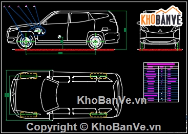 đồ án ô tô,bản vẽ ô tô,phanh xe ô tô