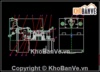 đồ án ô tô,bản vẽ ô tô,kỹ thuật trạm nạp điện