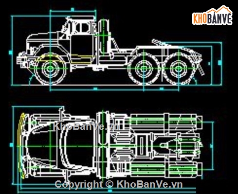 quay vòng xe,ZIL-131B,khảo sát kỹ thuật,đồ án ô tô