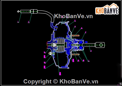 đồ án ô tô,hệ thống phanh xe,phanh xe trên xe kia a