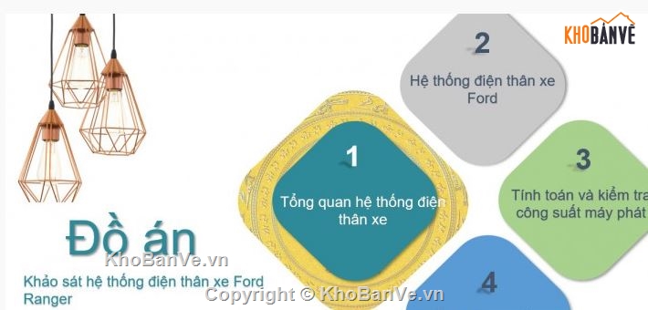 hệ thống điện,xe điện,Đồ án,hệ thống điện thân xe Ford Ranger