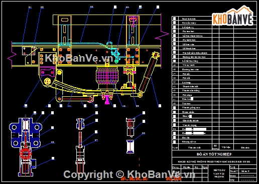 Đồ án,hệ thống treo thủy khí,xe bus KB 120SE