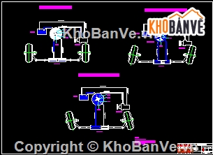 Đồ án,Đồ án ô ô tô,bản vẽ đồ án ô tô