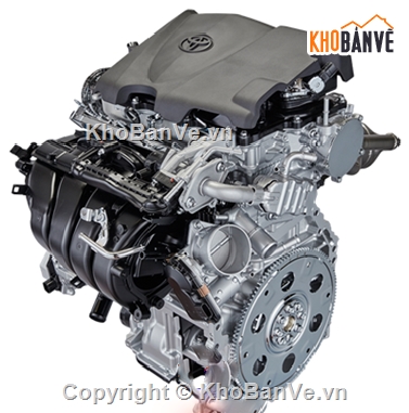 Động Cơ A25A-FKS 2.5L,động cơ Xe Toyota Camry 2018,đồ án ô tô