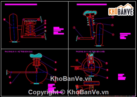 Đồ án,thiết kế hệ thống treo,đồ án hệ thống treo
