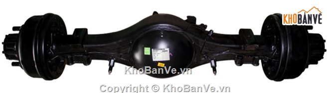 tính toán cụm cầu,cụm cầu xe du lịch,bản vẽ cụm cầu