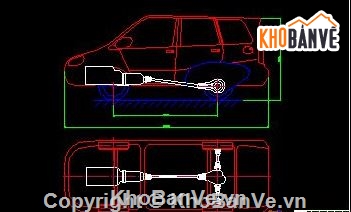 tính toán cụm cầu,cụm cầu xe du lịch,bản vẽ cụm cầu