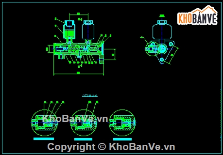 đồ án ô tô,bản vẽ đồ án,hệ thống phanh,hệ thống phần dẫn động phanh
