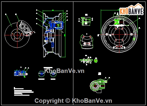 đồ án ô tô,hệ thống phanh xe,phanh xe ô tô
