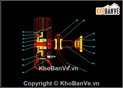 bản vẽ treo trước xe matiz,bản vẽ treo sau xe matiz,bản vẽ giảm chấn trước xe matiz