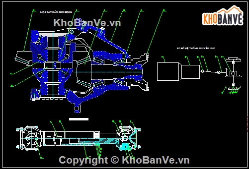 đồ án ô tô,đồ án tốt nghiệp,hệ thống truyền lực