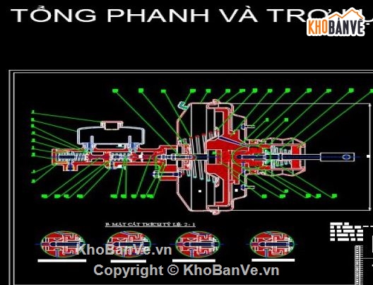thiết kế xe,Đồ án phanh,hệ thống phanh xe,Đồ án