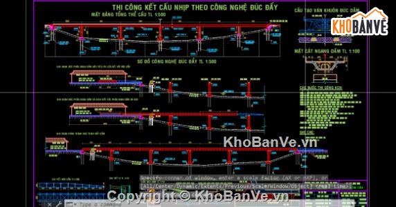 thiết kế cầu dầm hộp đúc,cầu dầm hộp,cầu dầm hộp đúc đẩy No2