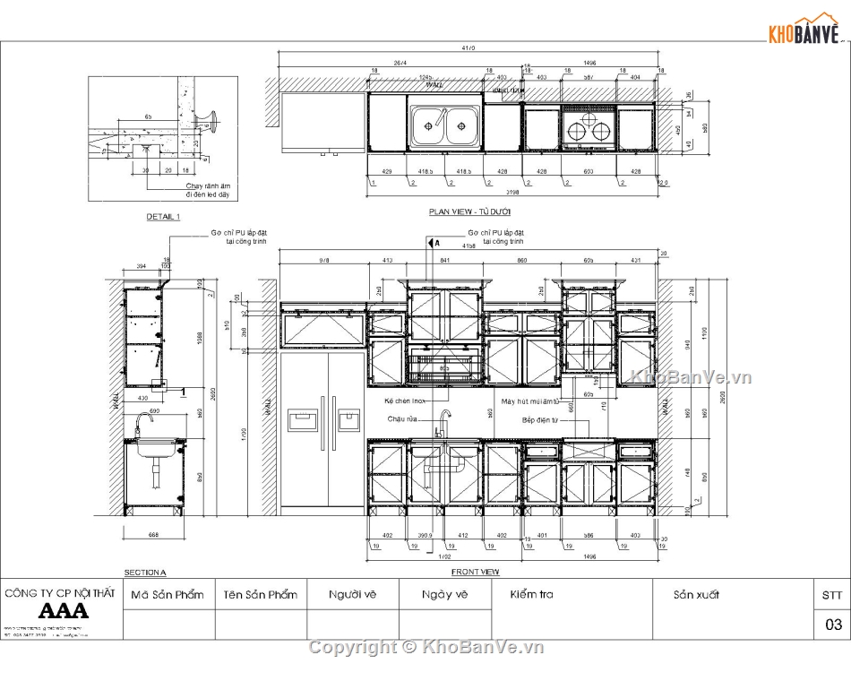 Bản vẽ kỹ thuật tủ bếp,File cad cấu tạo tủ bếp,cấu tạo tủ bếp,tủ bếp chi tiết,tủ bếp,cad tủ bếp