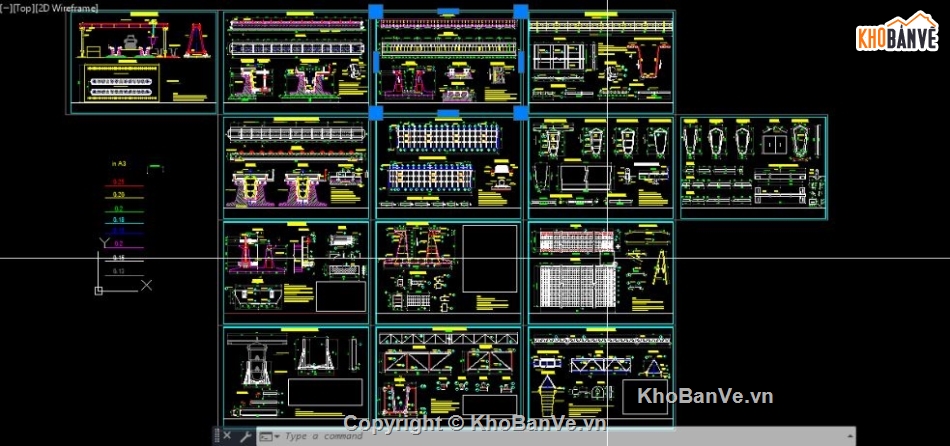 bản vẽ bệ đúc dầm,bản vẽ cầu dầm,chi tiết cầu dầm,file cad cầu dầm