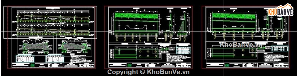 bản vẽ cầu đường,bản vẽ chắn tường,file bản vẽ cầu đường