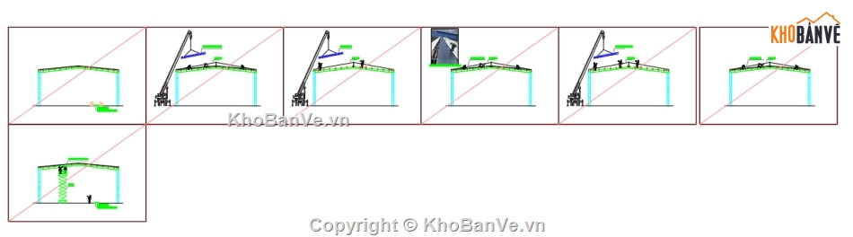 File cad,chi tiết thi công,chi tiết mái,nhà mái