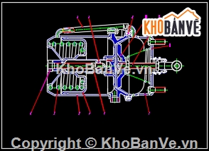 phanh ô tô,đồ án ô tô,hệ thống phanh dẫn động khí nén,đồ án phanh xe